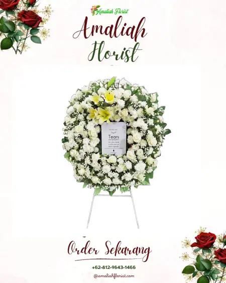 Krans Bunga Duka Skanto